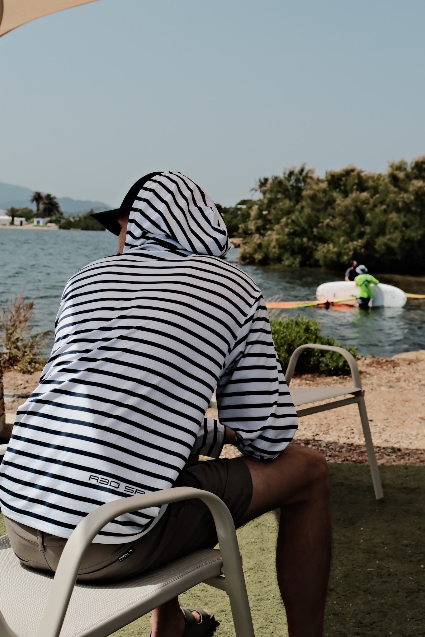 LYCRA CAPUCHE MARINIERE