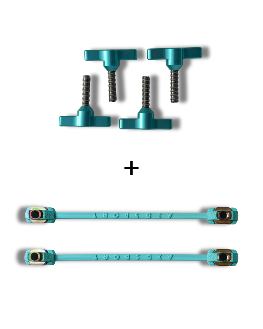 PACK WING SCREWS + BLOQUEURS T-NUTS FLEX