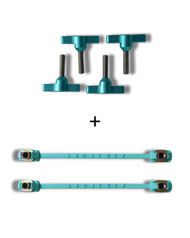 PACK WING SCREWS + BLOQUEURS T-NUTS FLEX