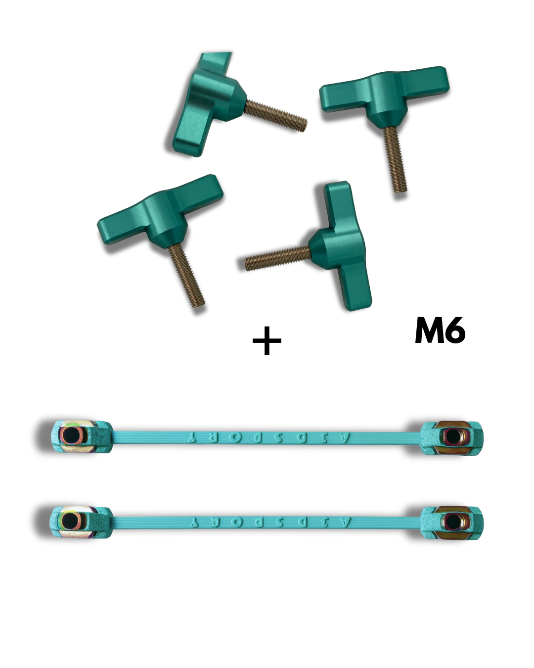 PACK WING SCREWS + BLOQUEURS T-NUTS FLEX