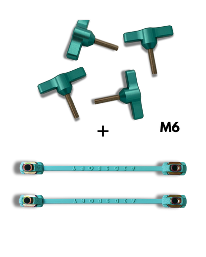 PACK WING SCREWS + BLOQUEURS T-NUTS FLEX