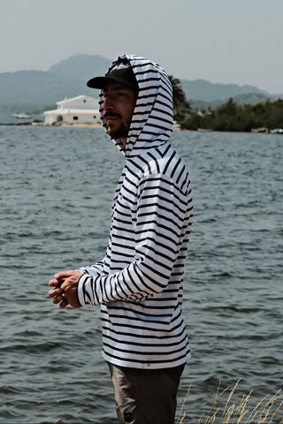 LYCRA CAPUCHE MARINIERE