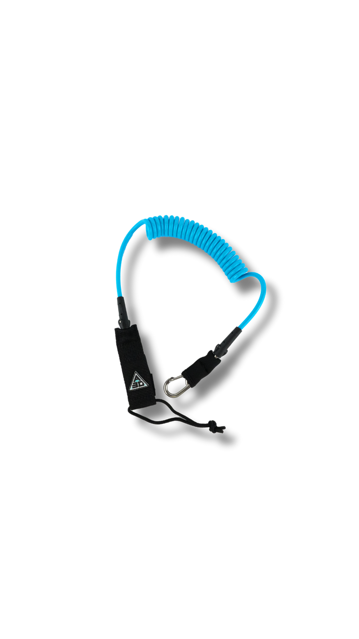 LEASH MOUSQUETON COILED 8"